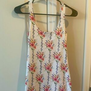 Floral mini sundress